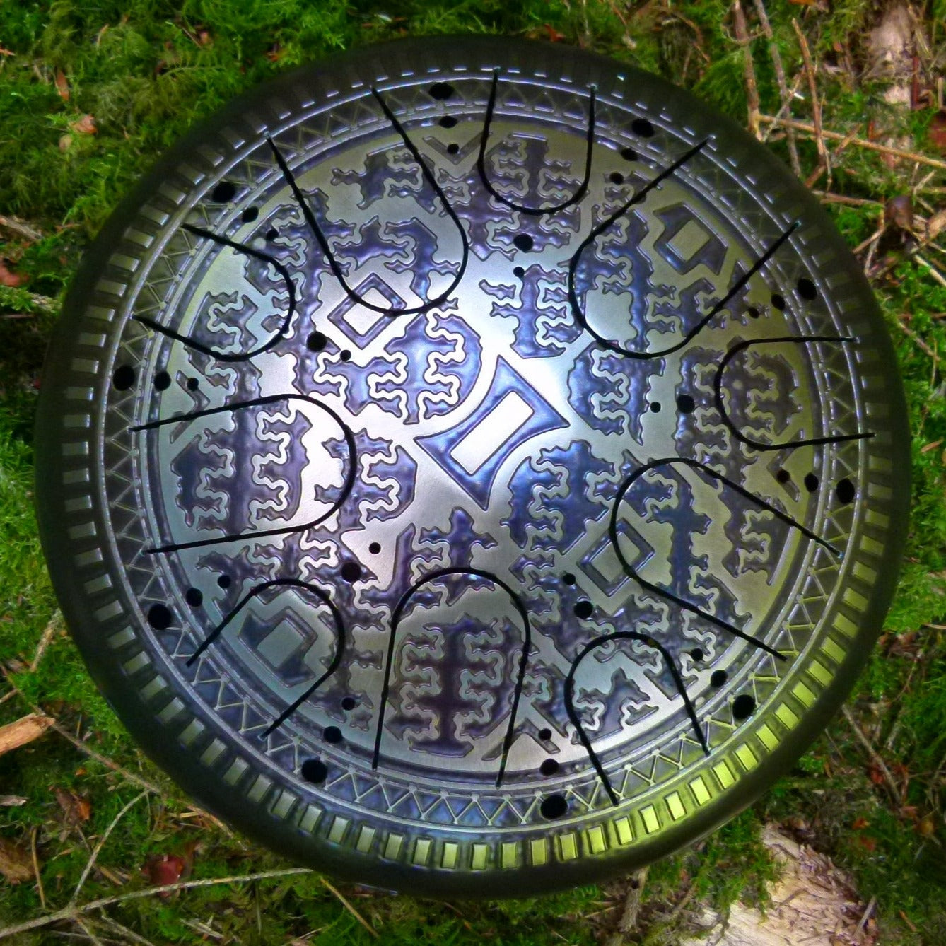 Kosmo Duo 20 Töne- C-Dur hexa/D-Moll penta | Handpan | Dunum.ch