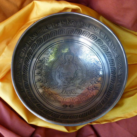 Singing Bowl Dhyana Buddha -  ø 18.5 cm