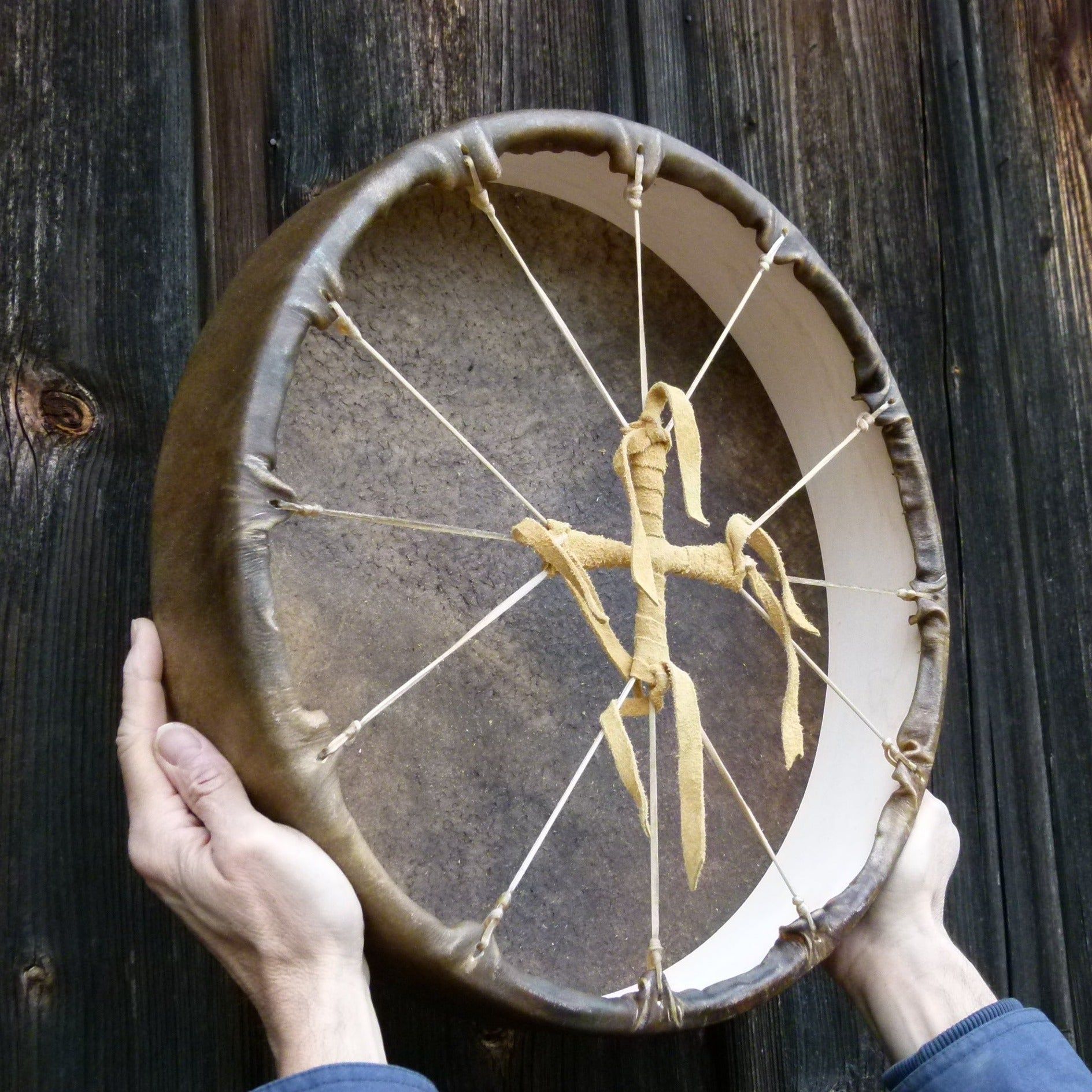 Native American Drum ø 40 cm - Büffel | Perkussion | Schamanentrommel | Dunum.ch