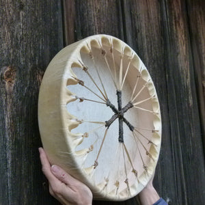Vollmond Schamanentrommel ø 40 cm - Hirsch | Perkussion | Schamanentrommel | Dunum.ch