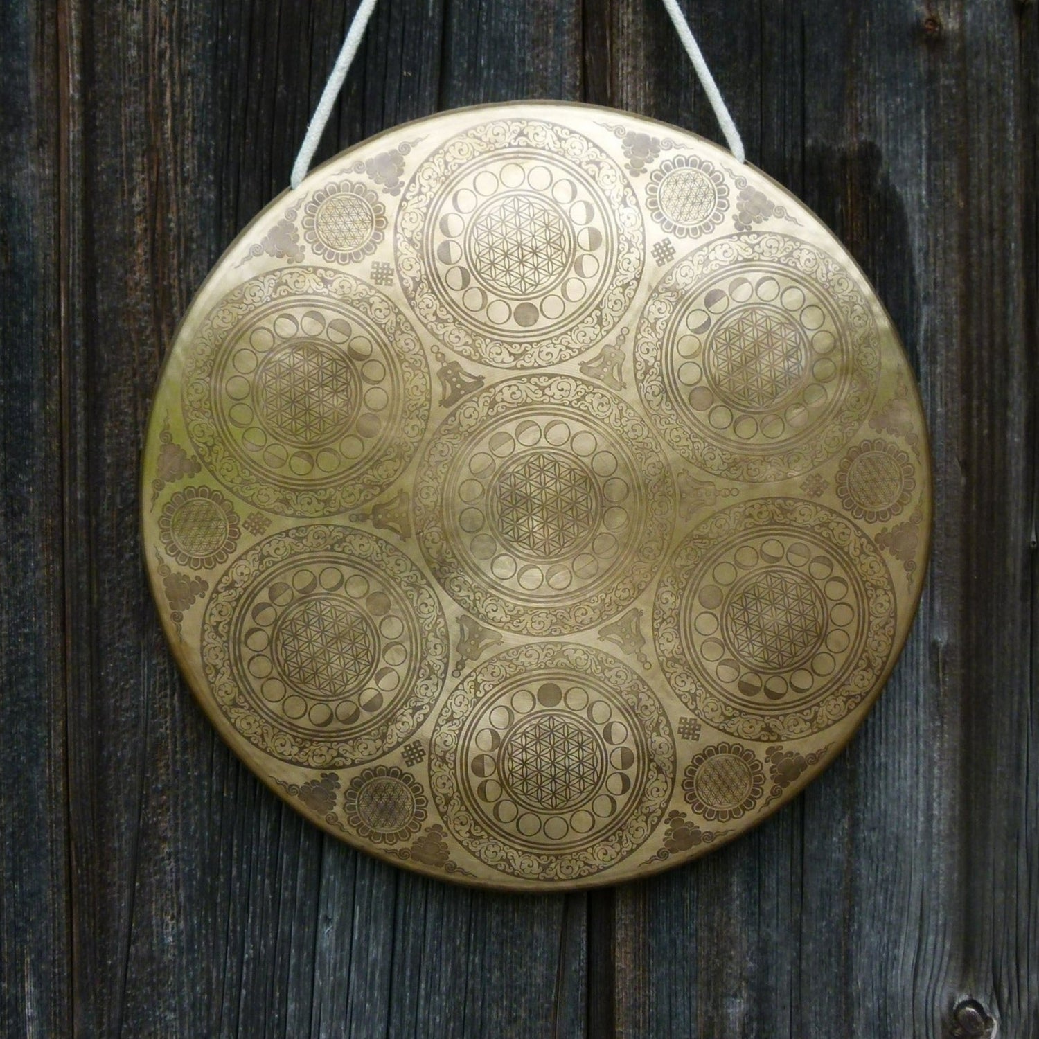 Tempelgong ø 40 cm - Nepal | Koshi, Glocken & Gong | Dunum.ch