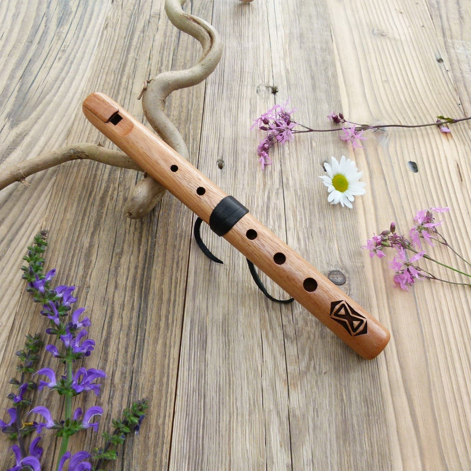 Spirit Flute Traditionell - hohes D | Blasinstrumente | Indianische Flöten | Dunum.ch