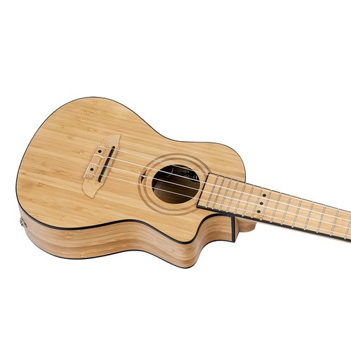 Ukulele Concerto Bambus m- Pick Up und Tasche | Saiteninstrumente | Ukulele, Eco Guitarre &amp; Bass | Dunum.ch