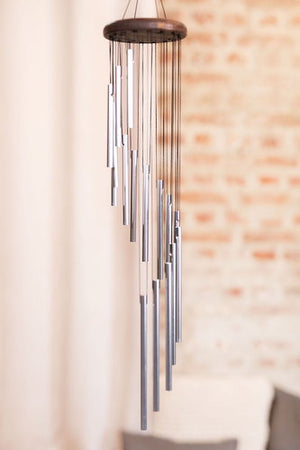 Spiral Chime 29" - Silber | Koshi, Glocken & Gong | Windspiele | Dunum.ch