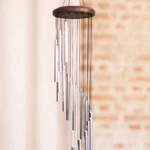 Spiral Chime 29" - Silber | Koshi, Glocken & Gong | Windspiele | Dunum.ch