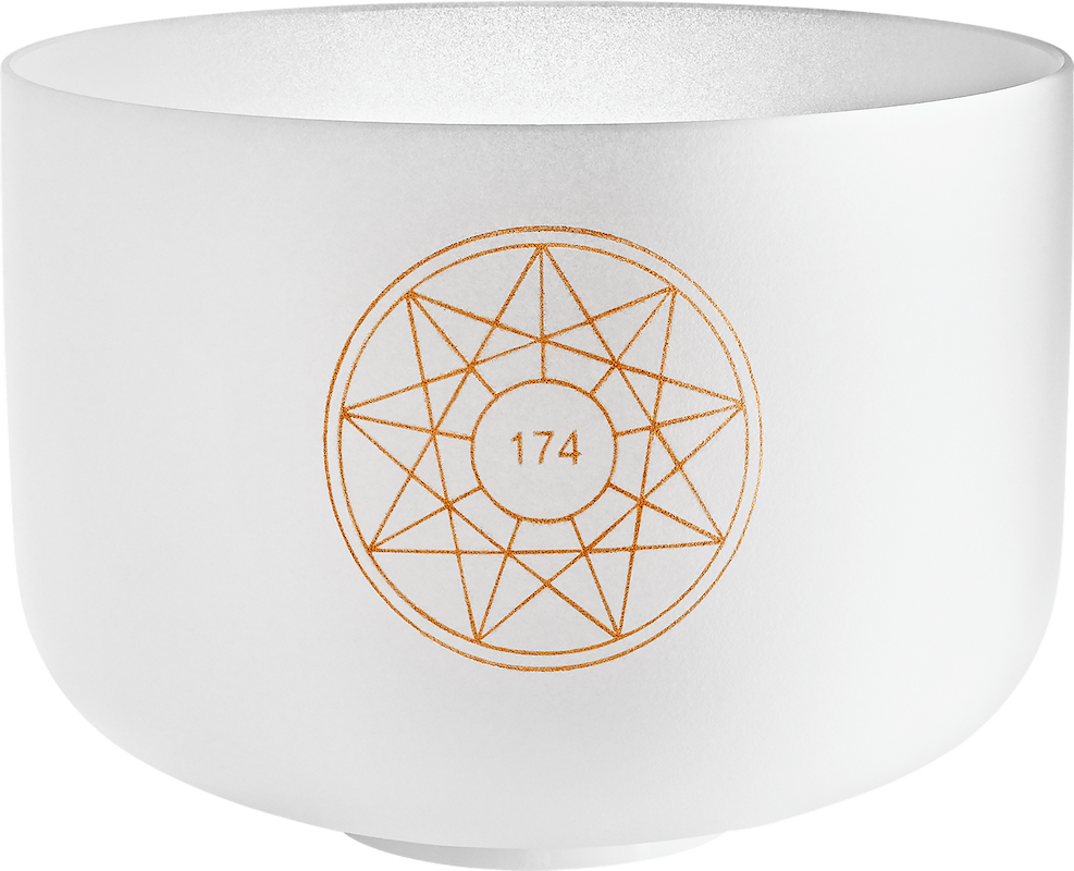 12" / 30cm Solfeggio Kristallklangschale - 174Hz / F3 | Klangschalen & Stimmgabeln | Dunum.ch