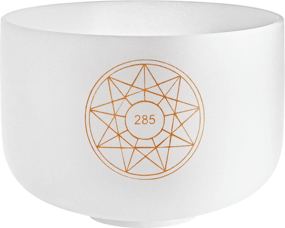 12" / 30cm Solfeggio Kristallklangschale - 285Hz / C#4 | Klangschalen & Stimmgabeln | Dunum.ch