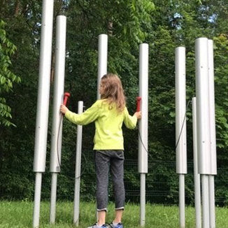 Tubular Bells - 7er Set | Outdoor Instrumente | Windspiele, Glocken & Freechimes | Dunum.ch