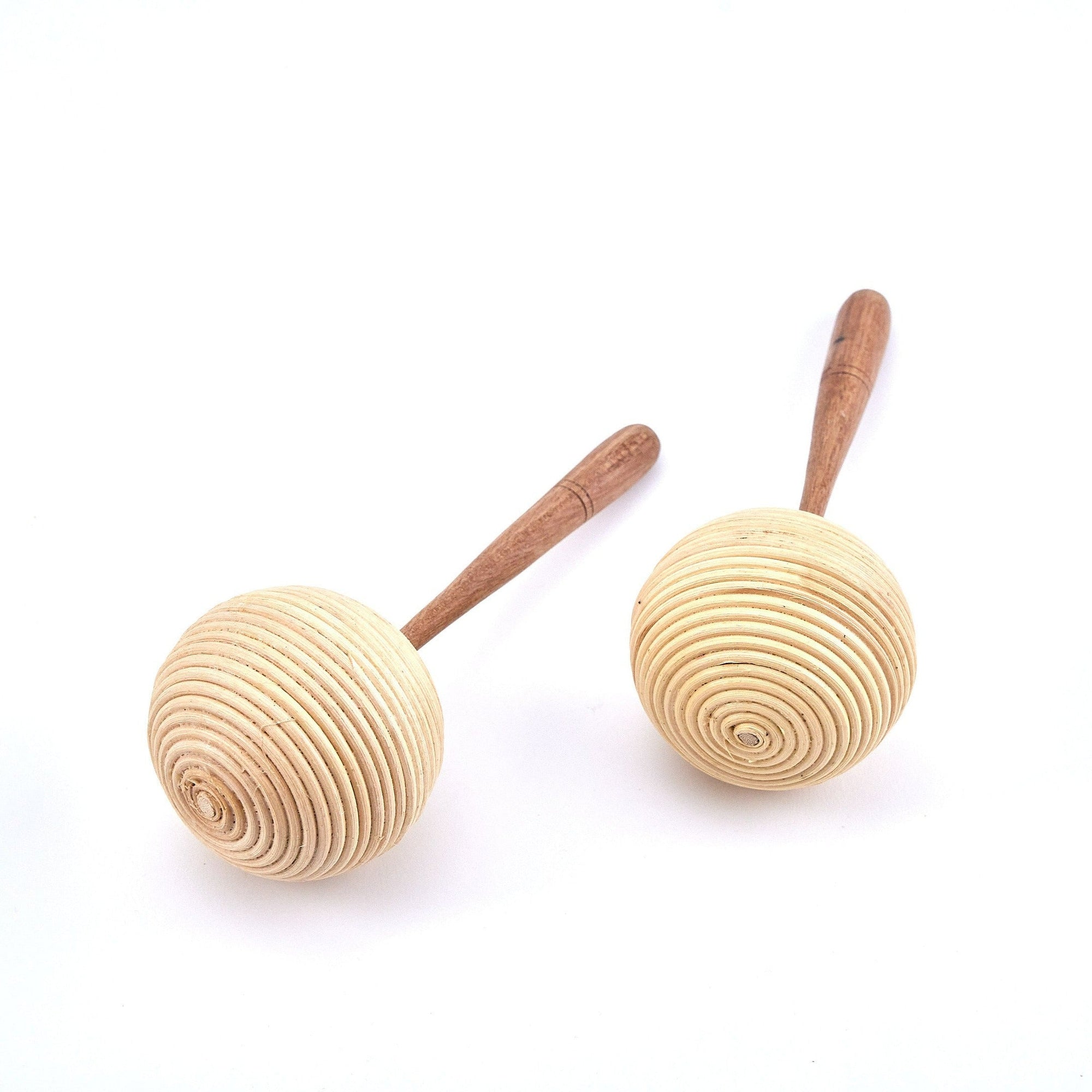 Rattan Maracas Gross | Musikinstrumente für Gross & Klein | Klangeffektinstrumente | Dunum.ch