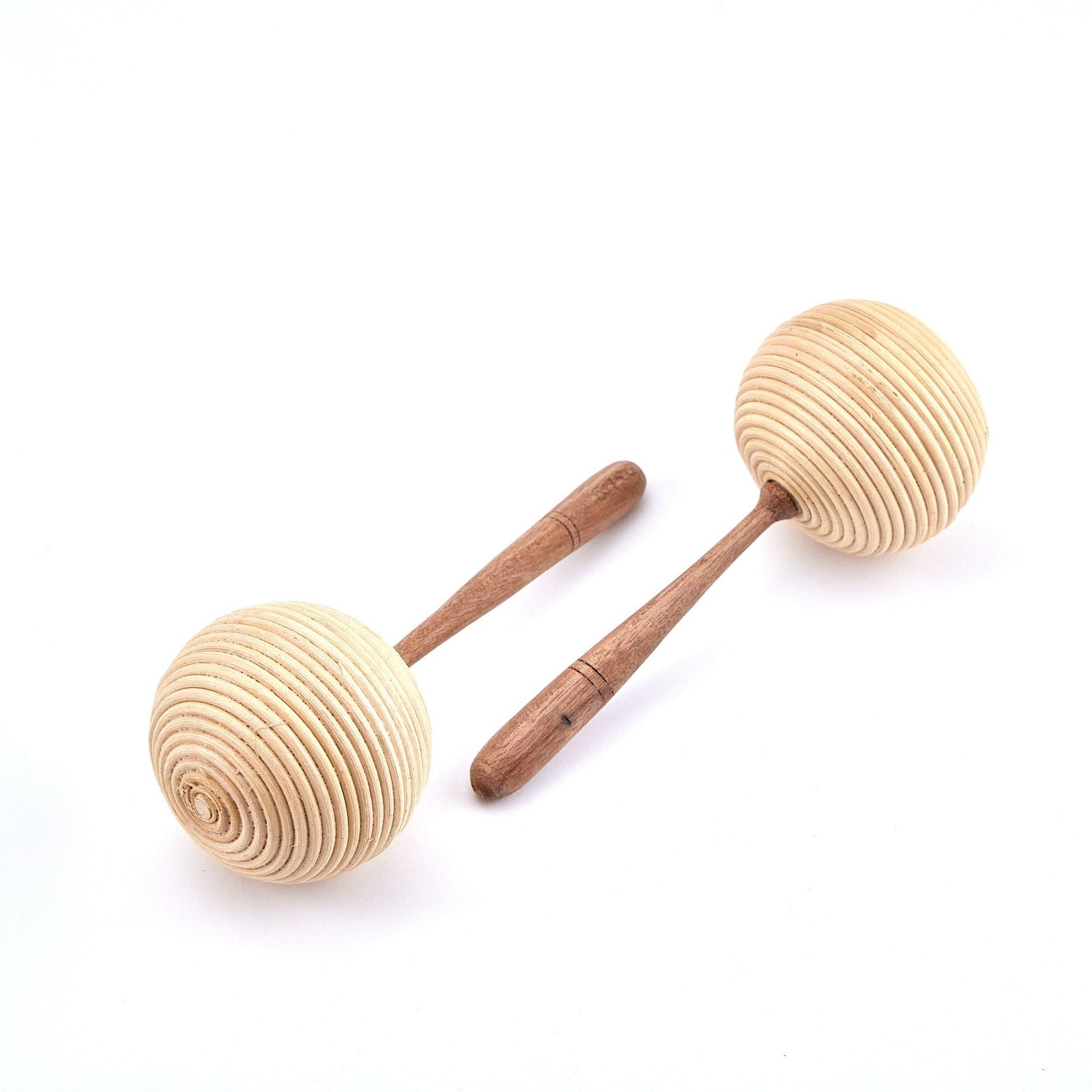 Rattan Maracas Gross | Musikinstrumente für Gross & Klein | Klangeffektinstrumente | Dunum.ch