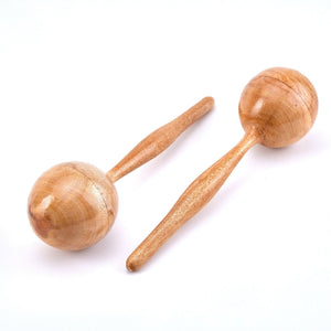 Holz Maracas | Musikinstrumente für Gross & Klein | Klangeffektinstrumente | Dunum.ch