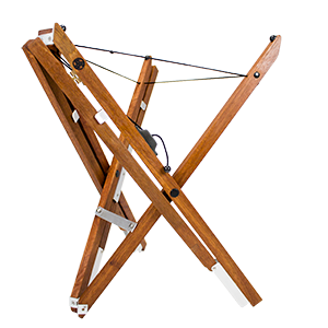 Ständer für Handpan & Co. für Stehende und Sitzende Position, Höhenverstellbar