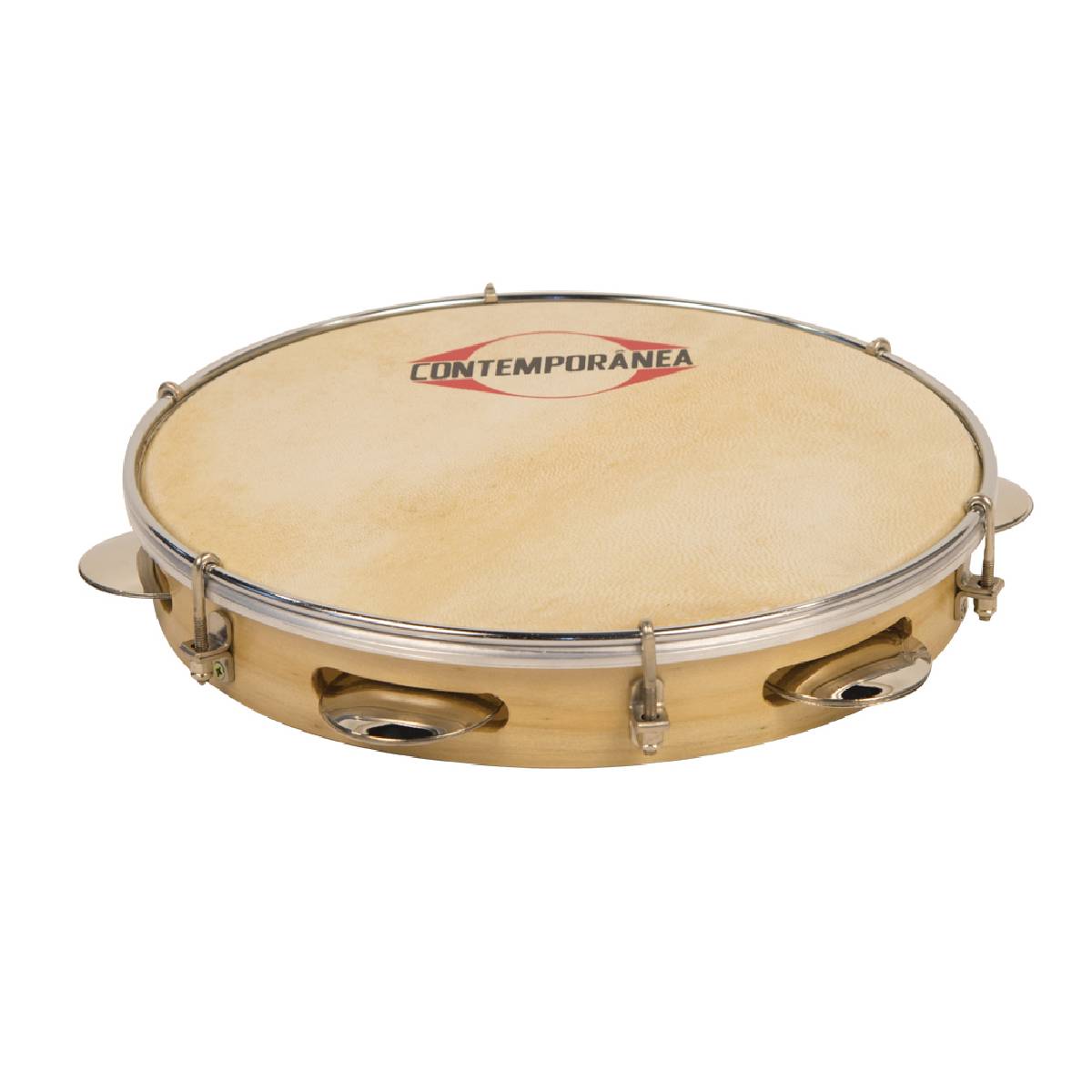 Pandeiro 10" Holz - Naturfell Pro | Perkussion | Brasilianische Perkussion | Dunum.ch