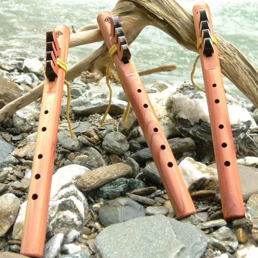 Pocketflöte A (altes Model) | Blasinstrumente | Indianische Flöten | Dunum.ch