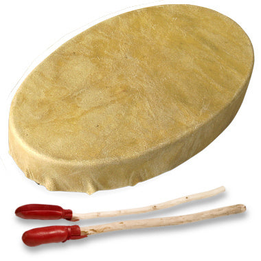 Ritual Drum Oval - Cow