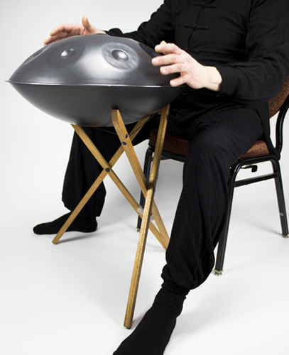 Ständer für Handpan & Co. Höhenverstellbar für Sitzende Position | Handpan | Dunum.ch