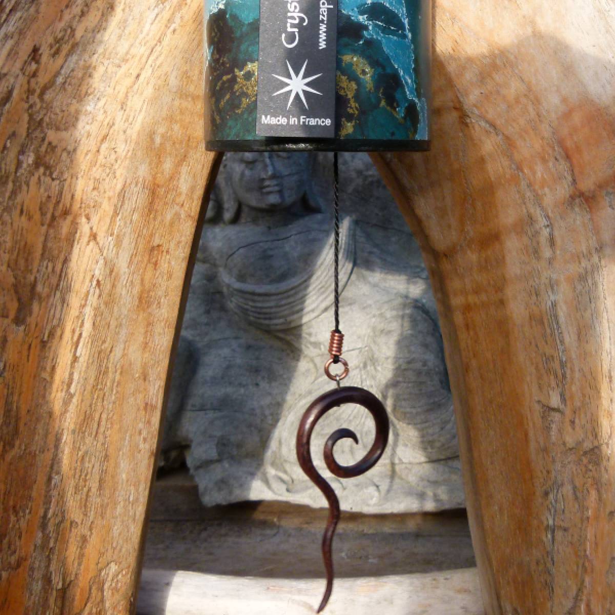 Zaphir Chime mit Spirale Anhänger | Koshi, Glocken & Gong | Dunum.ch
