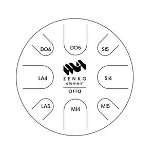 Zenko Element - Aria - 432 Hz | Handpan | Zenko | Dunum.ch