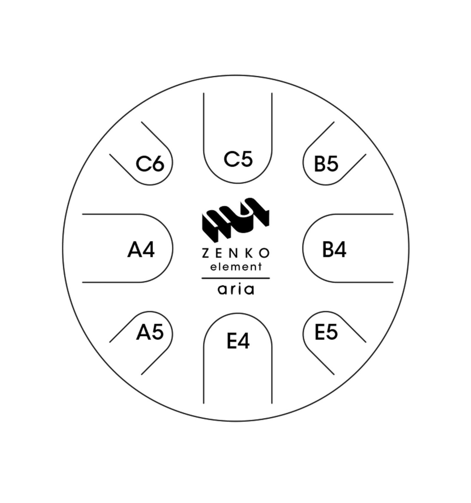 Set 3 Instrumente Element Luft/Aria in 432 Hz | Handpan | Zenko | Dunum.ch