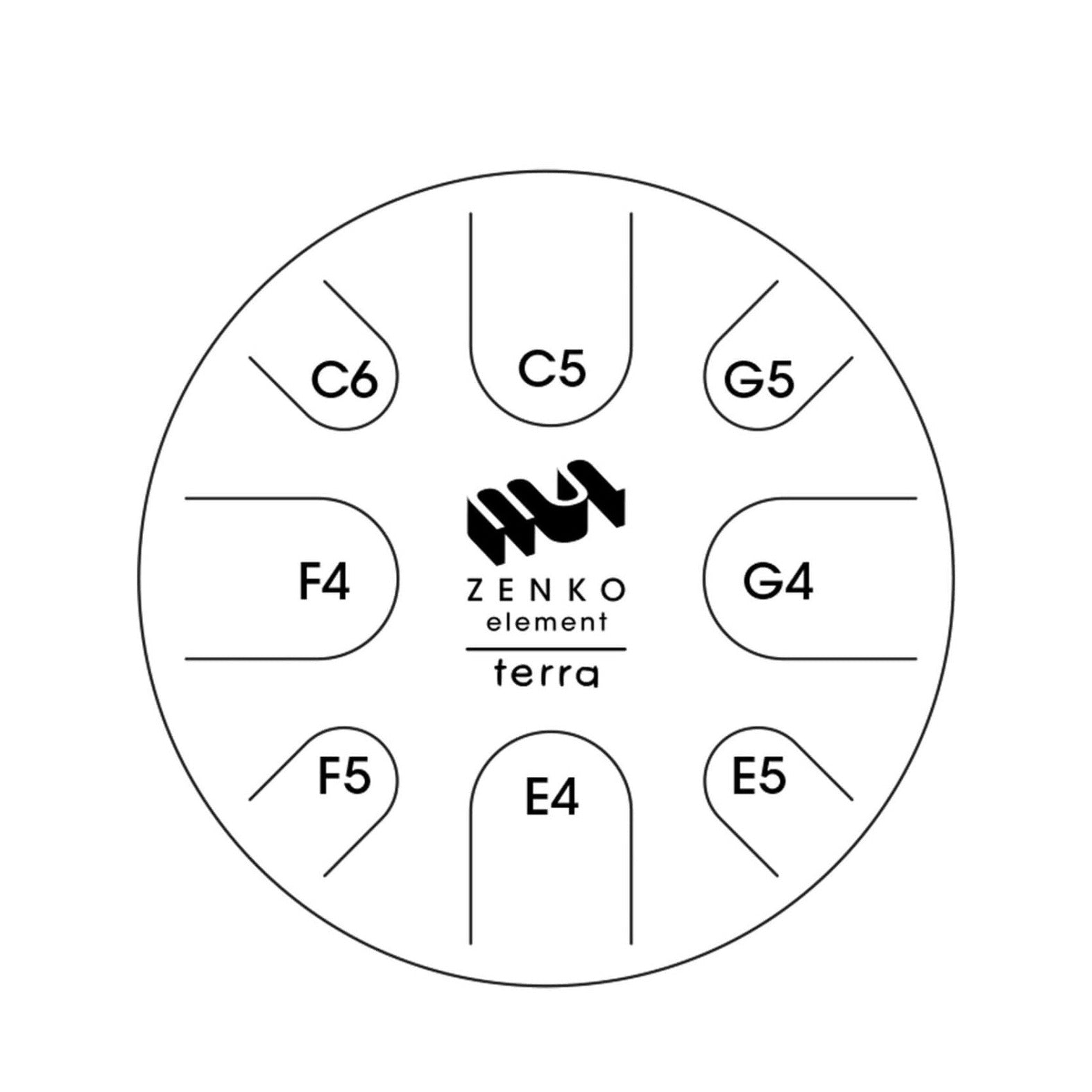 Zenko Element - Terra - 432Hz | Handpan | Zenko | Dunum.ch